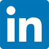 linkedin social icon